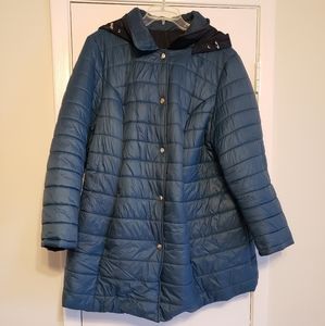 Susan Graver Water Resistant Quilted Puffer Jacket